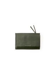 Soft wallet flap medium grün