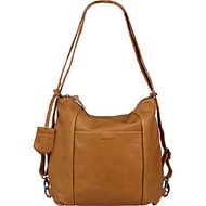 JUST JOLIE BACKPACK HOBO cognac*