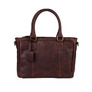 ANTIQUE AVERY HANDBAG S brown