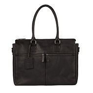 ANTIQUE AVERY LAPTOPBAG 2-ZIP black