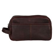 ANTIQUE AVERY TOILETRY BAG brown