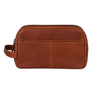 ANTIQUE AVERY TOILETRY BAG cognac