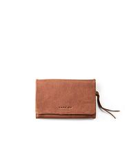 Soft wallet flap medium cognac